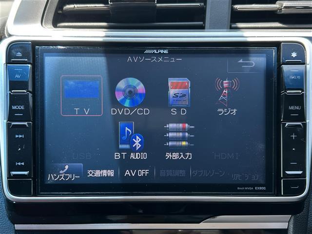 【オーディオ】CD / DVD(再生可) / Bluetooth / FM / AM /