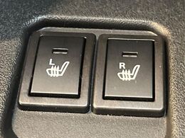 【シートヒーター】寒い日に重宝するシートヒーター！エアコンより早く温まってくれるので寒がりの人も安心ですね♪エアコンの温風は乾燥するから苦手、という方にもをおすすめです。