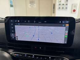 Googleマップなどを映し出すことができるcarplay！