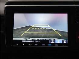 ◆バックカメラ◆リバースにするだけで映ります、後方の安全確認や、狭い駐車場での車庫入れ、雨の日や夜間など視界の悪い時に便利です！安全にバックする為には欠かせない装備です。