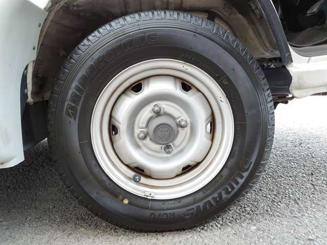 タイヤの溝もあります