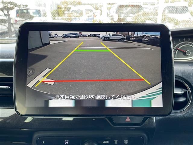 【　バックカメラ　】駐車が苦手な方でも映像で後方の安全確認もしっかり♪見えない死角の部分や距離感などモニター確認することが可能です！