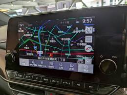純正9インチ型ナビ　フルセグ　全周囲カメラ　Bluetooth接続