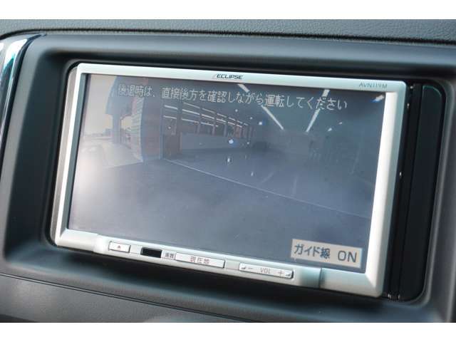 ★安心なバックカメラ装着車両ですのでバック駐車も安心です♪