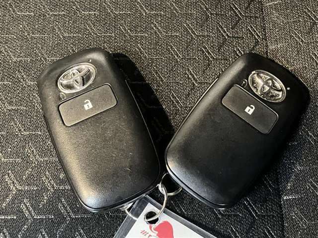 キーを取り出さずにドアを施錠＆解錠。クルマの始動も可能です。