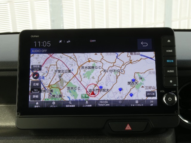 ◆ホンダ純正メモリーナビ◆初めての場所もナビゲーションがご案内！楽しい旅行をサポートします。