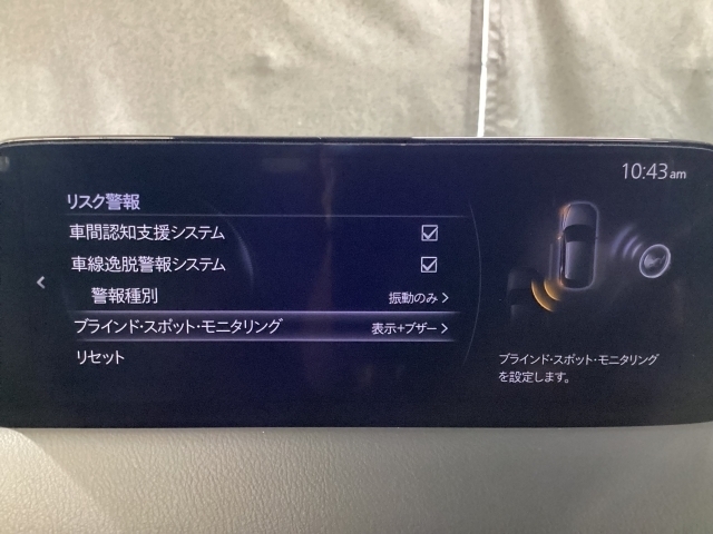 TCS（トラクションコントロールシステム）＆DSC（横滑り防止機構）やBSM（隣車線上の側・後方からの車両接近を通知）、LDWS（車線逸脱警報システム）で安全運転をサポート！
