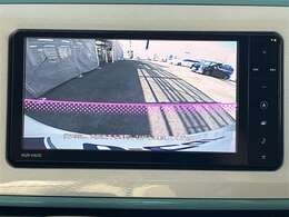 バックカメラ装着済！死角になりやすい後方もとても見やすいです☆車庫入れに自信がない方や縦列駐車が苦手な方にも、オススメな機能です！安心度もアップ！