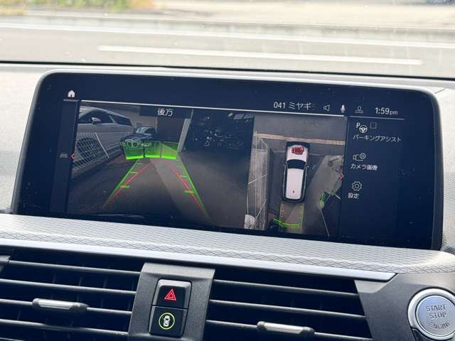 バックカメラ、アラウンドビューモニターも装備していますので駐車や安全確保も容易です！