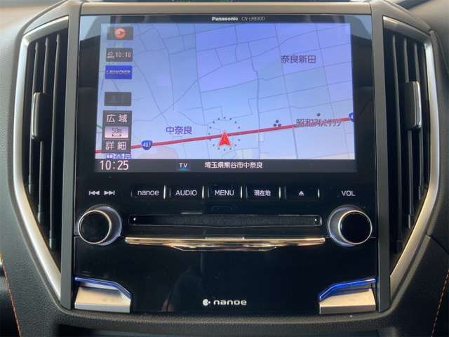 今じゃついていて当たり前と言われるナビももちろん装備済♪