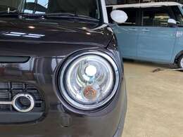 暗い道でも明るいライトでサクサク運転できますよ！