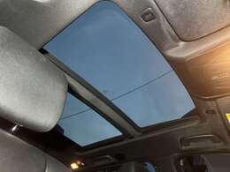 純正OPのパノラマルーフです。ツーリングモデルの醍醐味です。前席もですが、特に後席の解放感は運での差です。