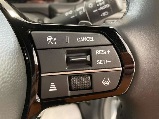 一定の速度を保って走行出来るクルーズコントロールと車線維持システムも付いております