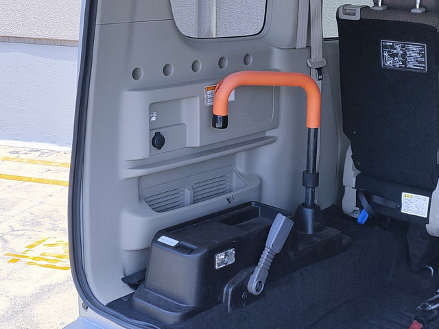 車いす用の手すりも完備！