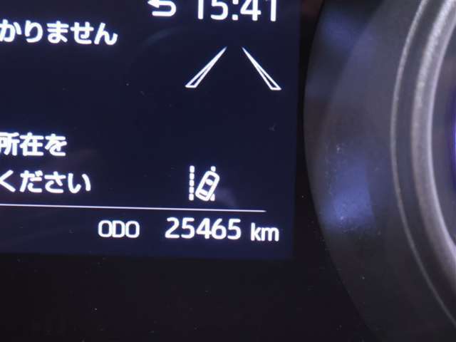 ”【走行距離】※撮影時の実走距離となります。車両の移動等により走行距離が進んでいる場合があります。