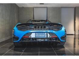 マクラーレン765LTスパイダー入庫しました。実走行距離1，590キロ