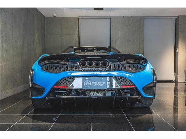 マクラーレン765LTスパイダー入庫しました。実走行距離1，590キロ