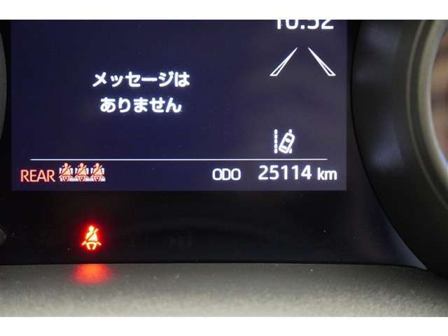 現在の走行距離です。乗り方や用途によって走行距離は異なりますが1年間に1万キロが一般的な目安です。