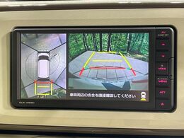 【パノラマモニター】専用のカメラにより、上から見下ろしたような視点で360度クルマの周囲を確認することができます☆死角部分も確認しやすく、狭い場所での切り返しや駐車もスムーズに行えます。