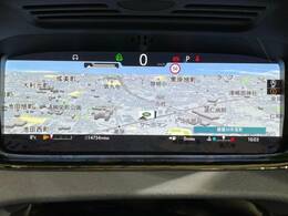 インタラクティブドライバーディスプレイ『フルスクリーンの3Dマップの表示が行えます。』RANGE　ROVER　EVOQUEのドライビングの喜びを一層高める機能です。