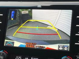 【バックカメラ】駐車時に後方がリアルタイム映像で確認できます。大型商業施設や立体駐車場での駐車時や、夜間のバック時に大活躍！運転スキルに関わらず、今や必須となった装備のひとつです！