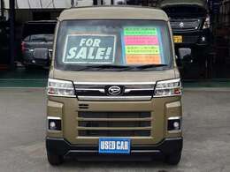 ★正面★展示車輌は100項目以上のチェックをして厳しい規定をクリアした車両を展示してるので安心ください(^^♪納車前には、徹底した点検＆整備を実施して安心をお届けしております！(^^)！