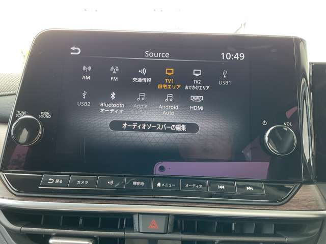 多彩な機能のナビゲーション