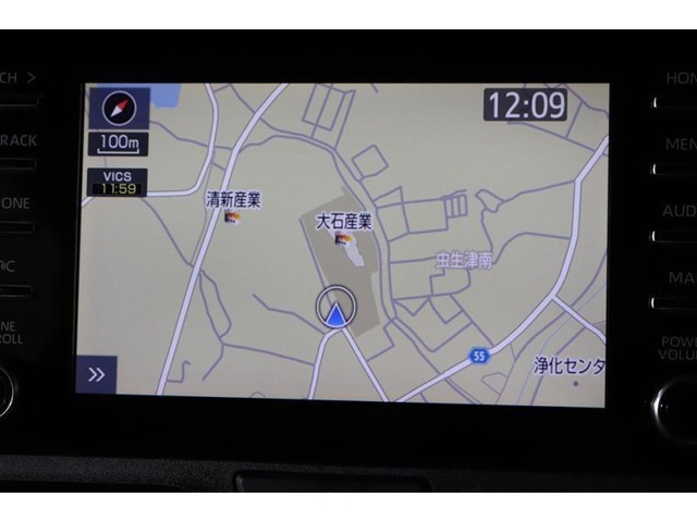 ナビ付きで遠くのドライブでも安心して目的地まで案内してくれます。