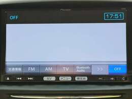純正メモリナビ、フルセグTV付き、Bluetoothオーディオ・DVDビデオも再生可能です！ナビ付き条件でお探しの方は必見です！