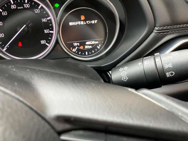 ★オートライト★わずらわしいライトの操作はこれで解決！AUTOにしていれば自動で点灯・消灯してくれます。これで消し忘れでのバッテリー上がりもなくなります！