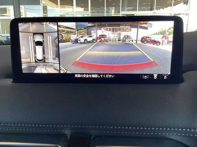 駐車の時バックカメラは便利で安心ですね、