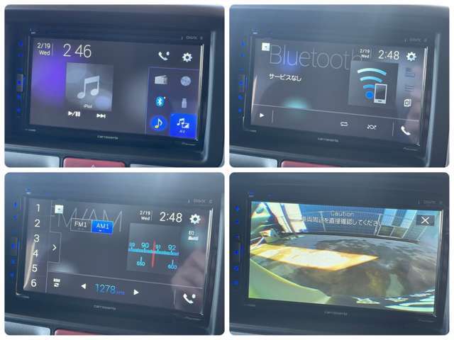 カロッツェリア製ディスプレイオーディオを装備！Bluetooth機能やDVD視聴、バックカメラも装備してます！