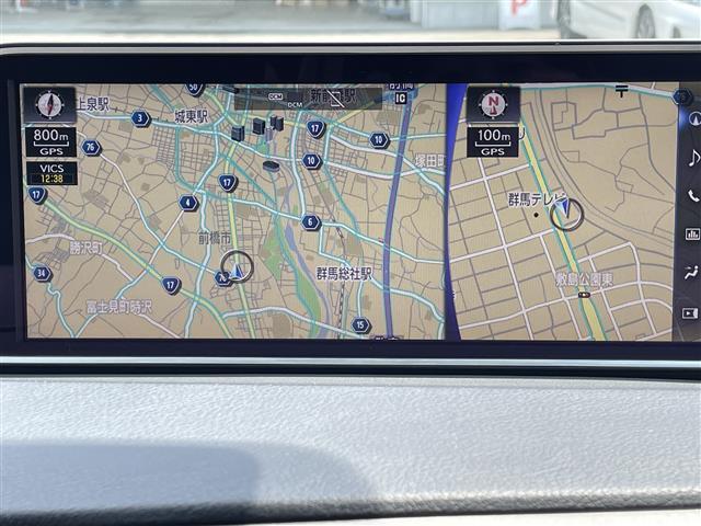 【純正ナビ】専用設計で車内の雰囲気にマッチ！ナビ利用時のマップ表示は見やすく、いつものドライブがグッと楽しくなります！
