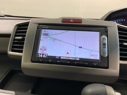 ギャザズナビ搭載です。知らない道も安心ですね！