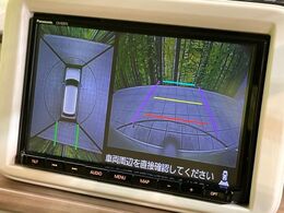 【全方位モニター用カメラ】専用のカメラにより、上から見下ろしたような視点で360度クルマの周囲を確認することができます☆死角部分も確認しやすく、狭い場所での切り返しや駐車もスムーズに行えます。