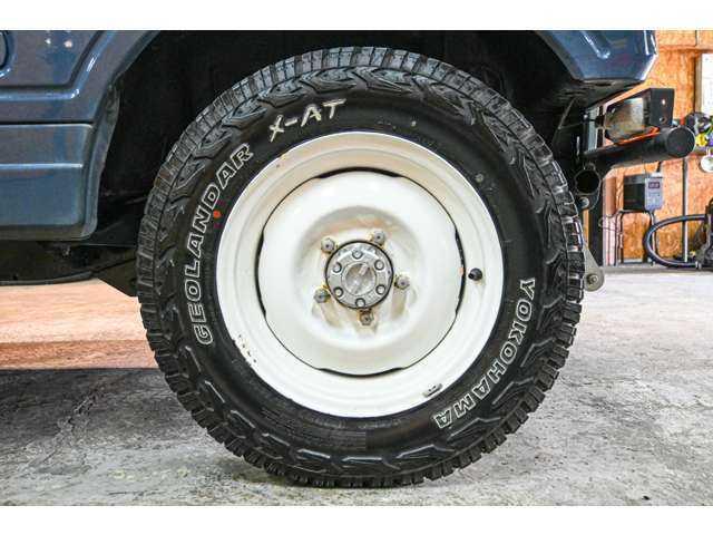 YOKOHAMA GEOLANDAR X-ATで足元も抜かりなし！
