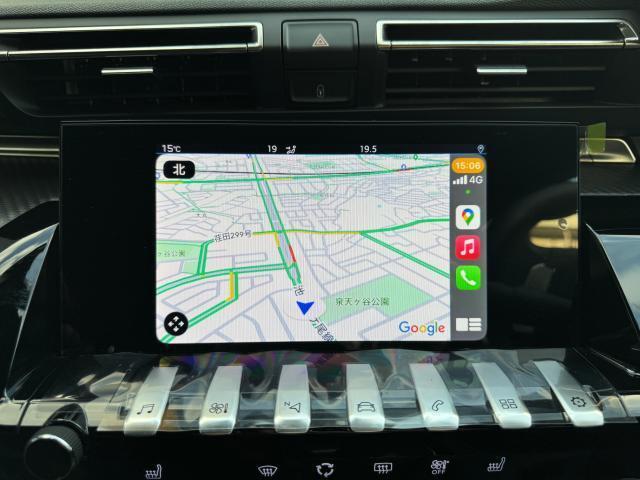 AppleCarplay/AndroidAuto　スマートフォンとのリンクも可能でモニター上にMAPアプリも写し出せます。