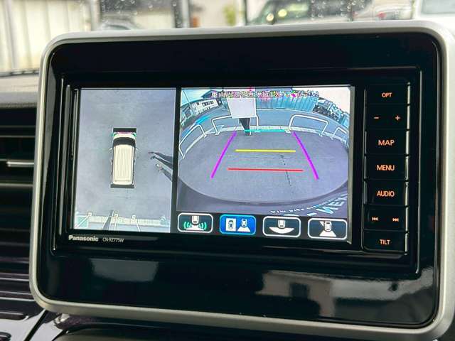 純正ナビ【CN-RZ775W】フルセグTV/Bluetooth/全周囲モニター