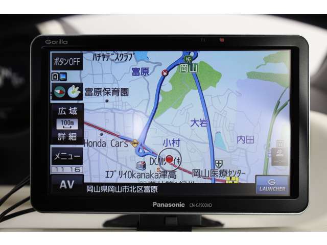 ナビも装備されておりますので目的地まで迷うことなくドライブが楽しめますね！