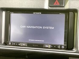 【カロッツェリアナビゲーション】使いやすいナビで目的地までしっかり案内してくれます。各種オーディオ再生機能も充実しており、お車の運転がさらに楽しくなります！！