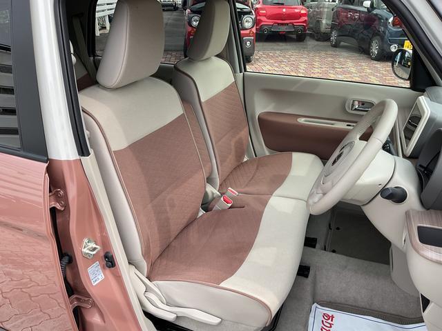 ゆったりして運転しやすいシートです