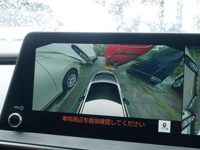 サイドカメラ（左右の死角を確認できます）