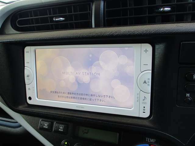 ワンセグTV対応のトヨタ純正SDナビNSCP-W62です。