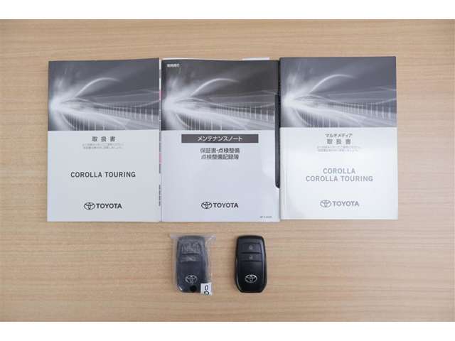取扱説明書、メンテナンスノート完備。スマートキーは2個となります♪