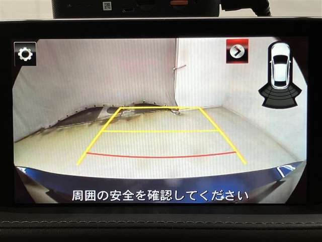 バックカメラも搭載！駐車が苦手な方でも後ろが見えますので心配ございません。