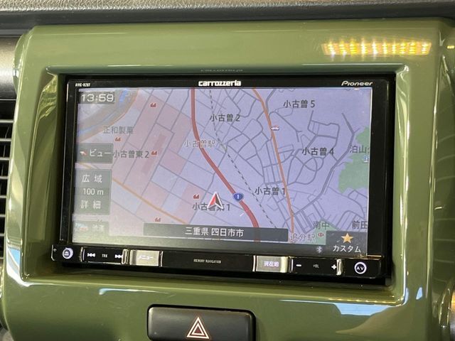 【ナビゲーション】目的地までしっかり案内してくれる使いやすいナビ。Bluetooth接続すればお持ちのスマホやMP3プレイヤーの音楽を再生可能！毎日の運転がさらに楽しくなります！！