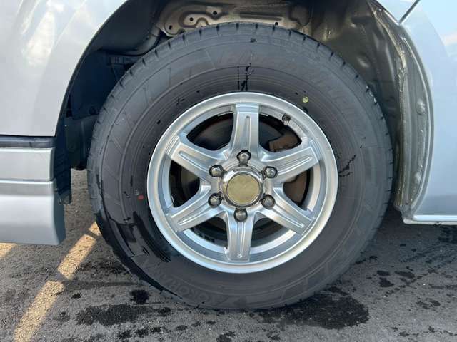 社外15インチアルミホイール◆タイヤサイズ前後195/80R15