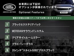 こちらの車両には表記のメーカーオプションが装備・装着されております。
