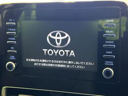 【8インチ　ディスプレイオーディオ】大画面のディスプレイはAppleCarPlayやAndroidAutoが利用可能。大きな画面でスマホナビアプリ等が利用いただけます♪