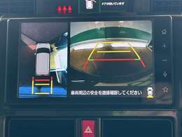 360°モニターが付いてます！